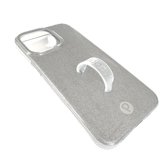 NWT Loopy PLATINUM SPARKLE iPhone 15 Pro Max Phone Case - Righty - Picture 2 of 10